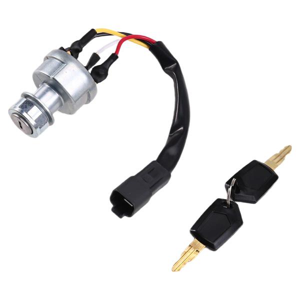 Zündschalter mit Schlüssel für Caterpillar Modelle: 277B, 246, 262 und 232B. Modell-Nr: 142-8858.