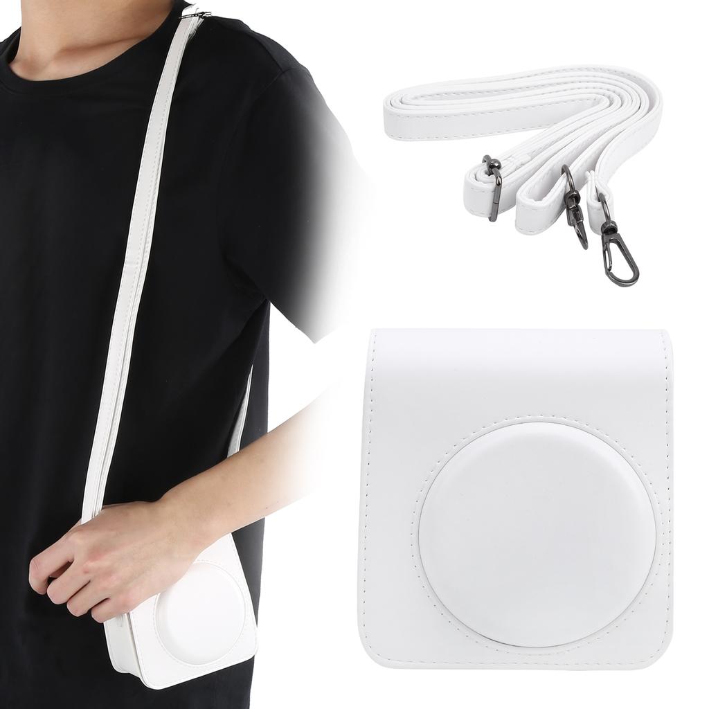 PU Leather Protection Case Bag Cover Single Shoulder Strap for Instant Camera Mini70