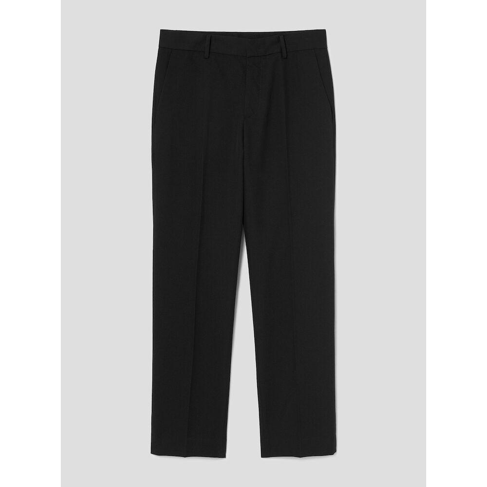 8SECONDS [Everyday Slacks] Slim Fit Basic Slacks Black (424721Ly25)