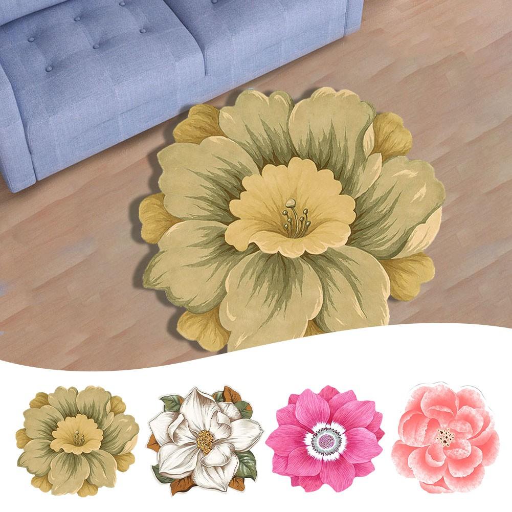 

40*40cm Floor Mat Bedside Blanket Chinese Style Gentle Wash жовтий