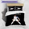 3pcs Custom Name Captain Tsubasa Dream Team Bedding Set Duvet Cover Closure Includes 1 Duvet Cover & 2 Pillowcases for All Seasons Bedroom Decor