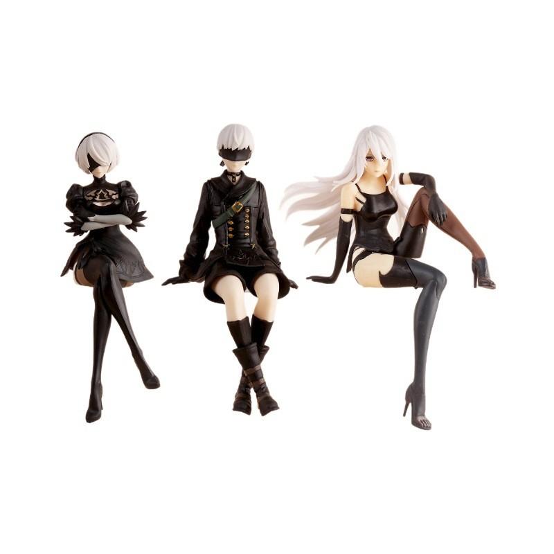 Nierautomata Yorha No 2 Pvc Anime Figure For Car Dashboard Display Special Characters Included