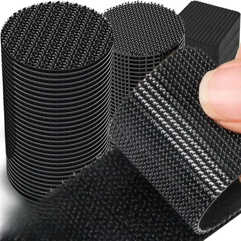 Carpet Fixing Stickers Double Faced High Adhesive Car Carpet Fixed Patches Home Floor Foot Mats Anti Skid Grip Tapes