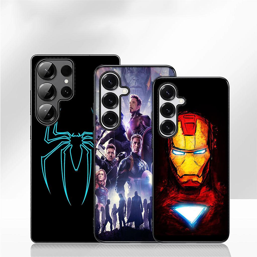 Spiderman Marvel Spider Iron Man Case for Motorola Moto G04 G13 G14 g45 G22 G23 G32 G34 G35 G64 G82 G84 G53 G60 G72 E14 E15 E13