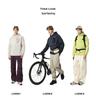 Men's Winter Sporty Loose-Fit Half-Zip Hoodie - American Mountain Style