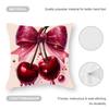 Kirsh Cushion Cover Anti-dustmite Pillowcase Invisible Zipper Silky Short Plush Sofa Cushion Cover