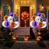 Halloween Party Balloons Decorations Black Orange Scary Latex Balloon For Birthday Baby Shower Themed Party Supplies Kids Gifts