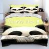 Panda Quilt Cover 2 Piece Set, Microfiber Quilt Cover Bedding Sets With Pillowcases For Kids Adult Comforter Cover Double