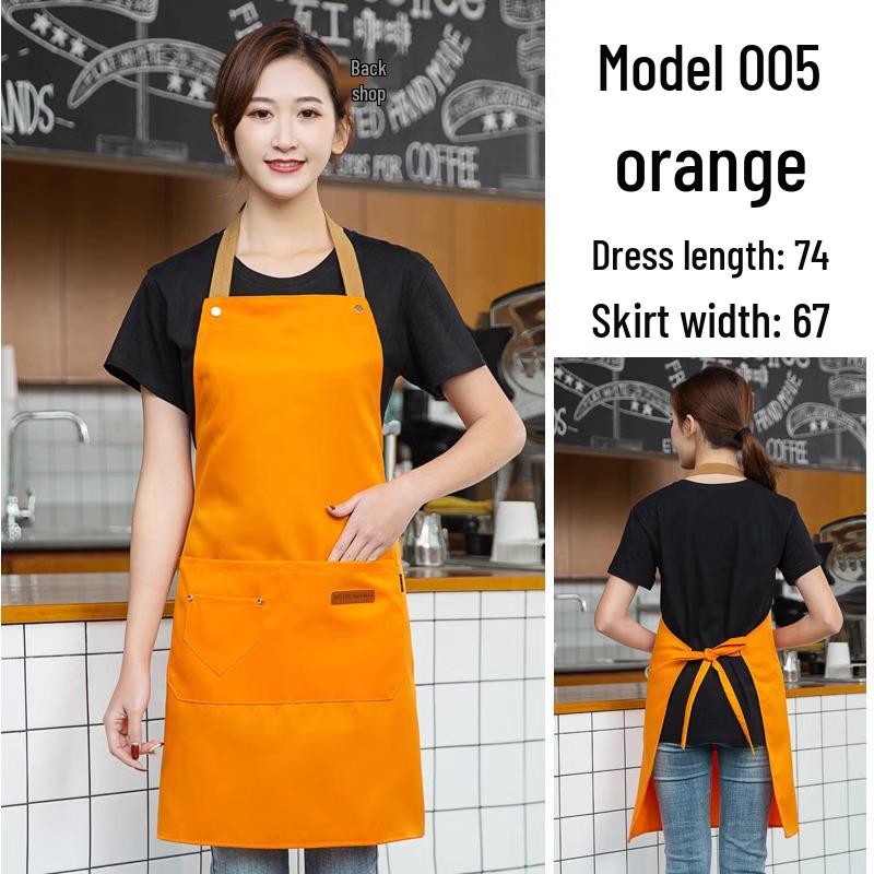 Waterproof and Stain-Resistant Catering Apron with Logo for Restaurants, Cafes, and Hotels