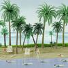 20Pcs Architectural Sandbox Decors Plastic Coconuts Palms Tree Miniature Figurine Scenery Landscape Design Accessories