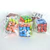 3cm ABS Three-Layer Keychain Cube with Buckle, OPP Packaging, High-Quality Pendant