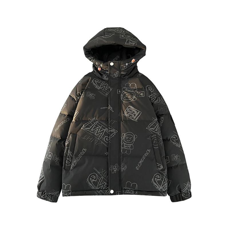 LOGO Fashionable Winter Down Jacket Youth Style