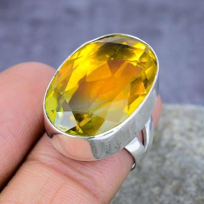 תכשיטי טבעת טורמלין דו-צבעונית בעבודת יד מכסף סטרלינג 925 בכל הגדלים