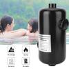 Scambiatore di Calore in Acciaio Inossidabile per Piscina Riscaldatore Termostato per Piscina Accessori per Attrezzatura