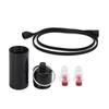 22x67mm Musician Ear Plug Red Noise Reduction Waterproof with Silica Gel Cord Storage Bottle