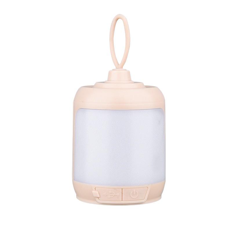 New Portable LED Night Light: Dual-Color Touch-Control, USB Rechargeable, Outdoor Camping Light