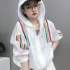 Quick-drying Zip-up Hoodie Thin Sunscreen Coat for Women with Breathable and Anti-UV Design