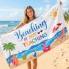 Mikrofaser Strandtuch Exquisite Drucke Dünn Schnelltrocknend Saugfähig Übergroßes Handtuch für Strand Schwimmen Camping Yoga Bad Sport