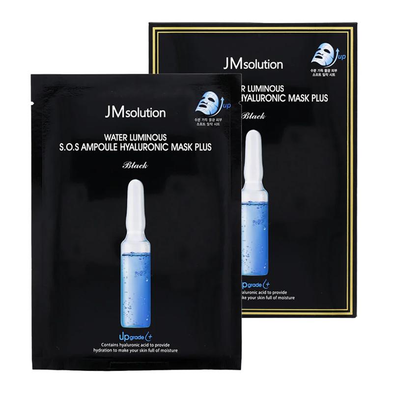 JM Solution Water Luminous S.O.S Ampulle Hyaluronsyre Maske Plus 10 stk