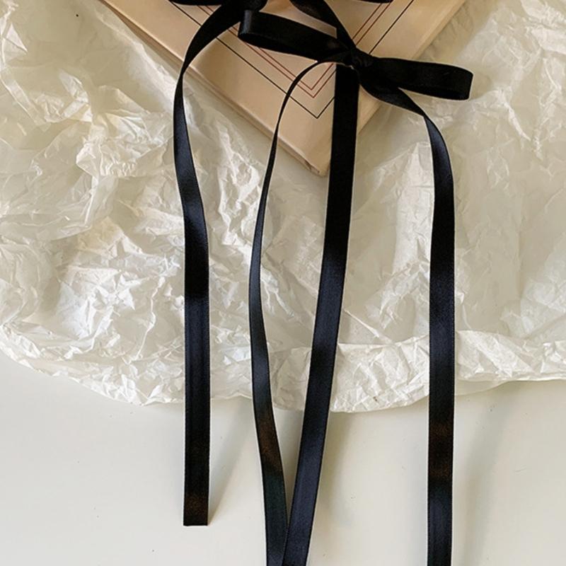 Bow Elegant Hair Clip 2000s Style Accessories Sweet Balletcore Hairpin Women Lady
