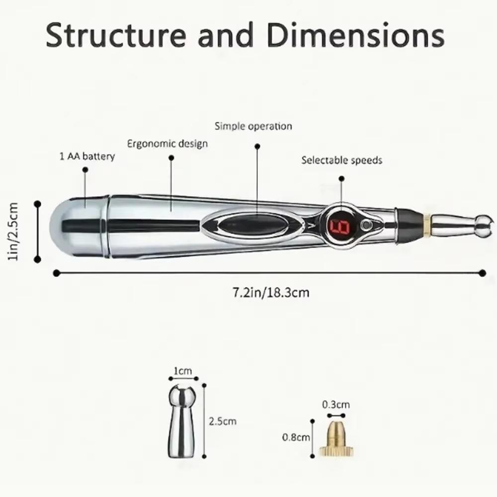 Multifunksjonell elektronisk akupunkturpenn Akupunktpenn Akupunktpenn Meridian Energy Meridian Pen Massasjepenn Akupunkturpenn