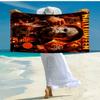 Ultra-Soft Beach Towel with Halloween horror Theme,Ideal for Pool - Camping, Diving - Perfect Travel Essential, Vibrant Beach Towel.