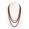Ethnic Style Multi-Layer Stacked Wooden Bead Beaded Necklace, Exaggerated Waterfall-Shaped Long Multi-Layer Sweater Chain