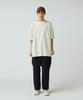 Snow Peak Organic Cotton Mercerized Short Size White T-Shirt TS-25AU001, Sleeve, Men's/Women's, S,