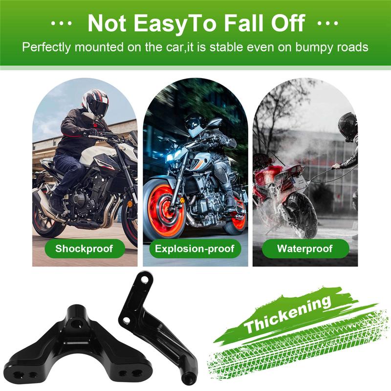 look-Motorcycle Steering Damper Holder Kit Stabilizer Mounting Bracket for -6R 6R 636 ZX6R
