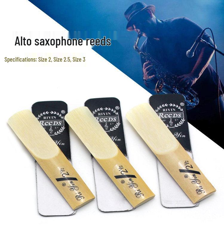 E-Flat Alto Saxophone Reeds - Sizes 2, 2.5, 3 Options Available