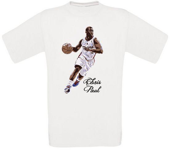 Camiseta De Baloncesto Chris Paul Clippers Nuevas Todas Las Tallas Unisex T-Shirt XL