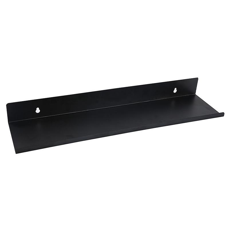 Aluminum Alloy Living Room Floating Shelf Non Drilling Bedroom Decorative Wall Frame Bathroom Storage Rack