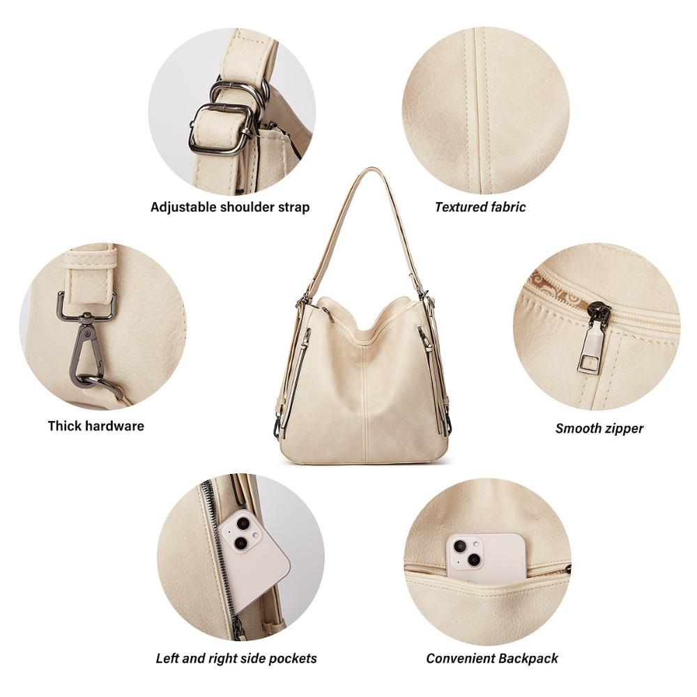 Women's Shoulder Bag Fashion Shoulder Bag Three Piece Tote Bag Tidal Flow Cross Body Bag