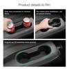 2Pcs for Mazda CX-80 CX80 2025 TPE Water Cup Holder 3rd Row Non-slip Insert Drinks Tray Organizer Car Interior Accessories