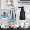 Automatic Soap Dispenser Touchless Stainless Steel Auto Liquid Soap Dispenser 3-Level Adjustable Electric Soap Dispenser