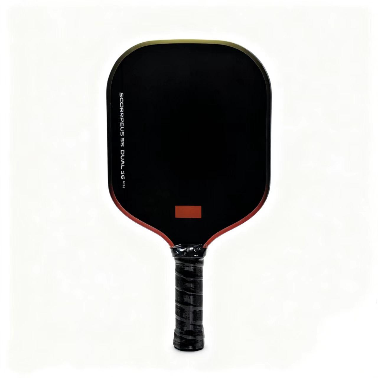Custom T700 Carbon Fiber Pickleball Paddle Dual Weave with Gen3s Honeycomb Foam Core Graphite Pickle Ball Racket оранжевый