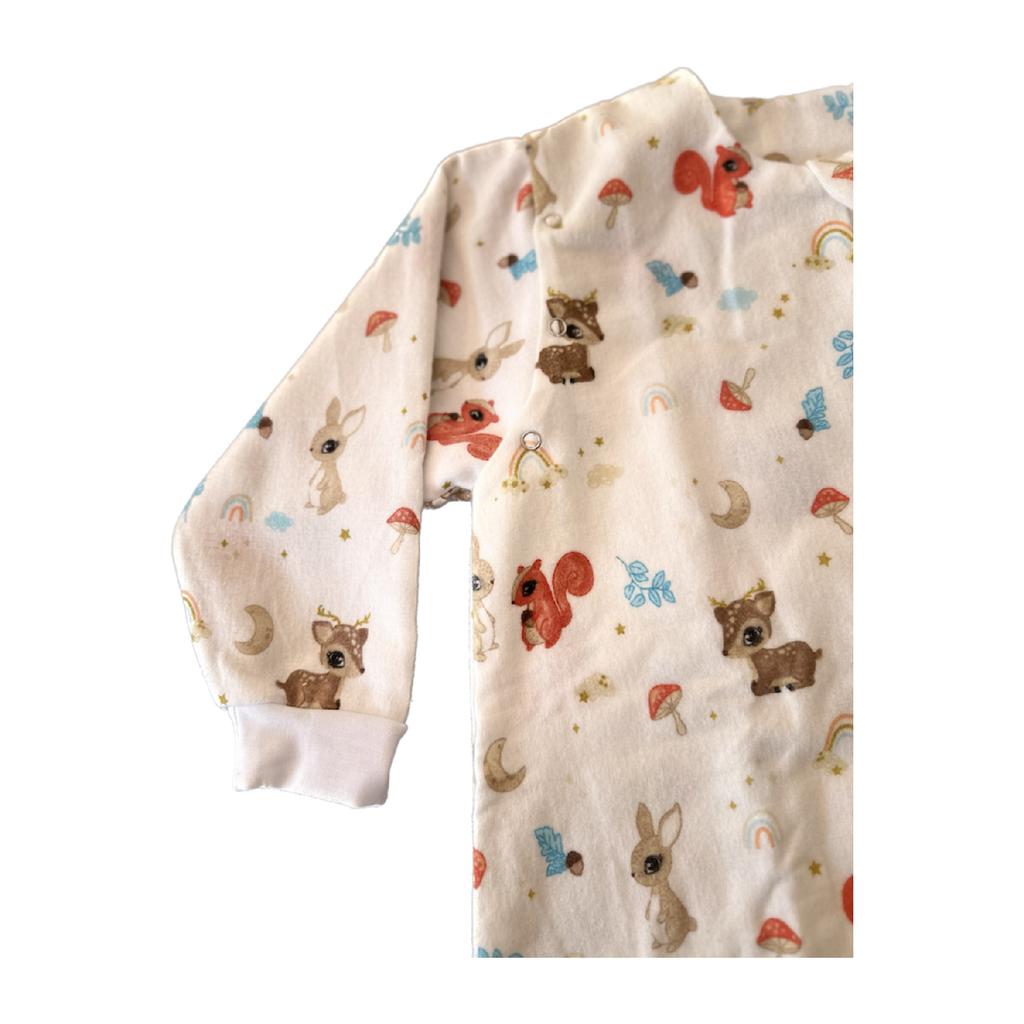 Kinder Baby Winter- und Saisonschlafsack, doppellagiges Flanell, 1 Tog