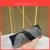 Elegante Pochette da Sera Impreziosita con Strass e Tracolla a Catena per Eventi Formali