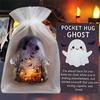 Halloween Ghost Pocket Cards Pocket Comfort Ghosts Pockets Hug Ghost With Encouragement Card Cute Mini Charm Gifts