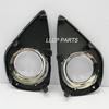 A Pair Fog Light Cover For Toyota Yaris 2015 2016 2017 Left Right Foglight Lamp Grille Bezel Front Bumper Driving Light Frame