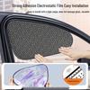 Diamond Pattern Electrostatic Car Sun Shade - Heat Insulation Side Window Visor