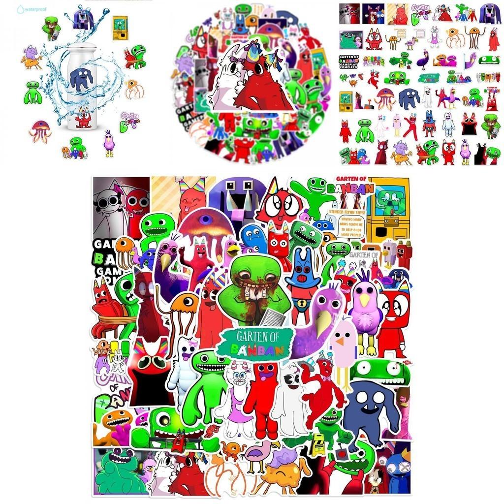 50pcs Garten Of Banban Stickers Waterproof Reusable Decor Laptop Graffiti Gift