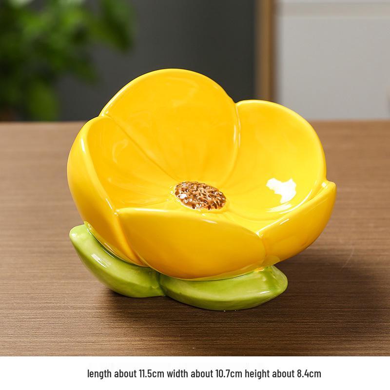 Tulpenblume Keramik Schlüssel- & Schmuckhalter - Nordische Wohn- & Schlafzimmerdeko