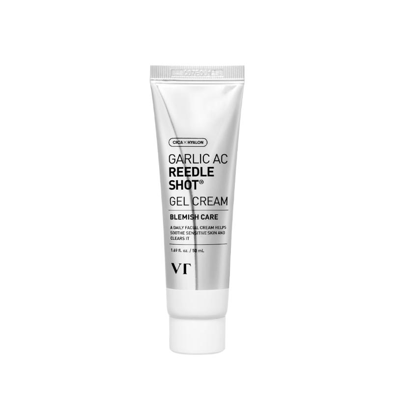 VT Cosmetics Garlic AC Reedle Shot Gel Cream Acne Care Oil Control Hydrating Moisturizer 50ml