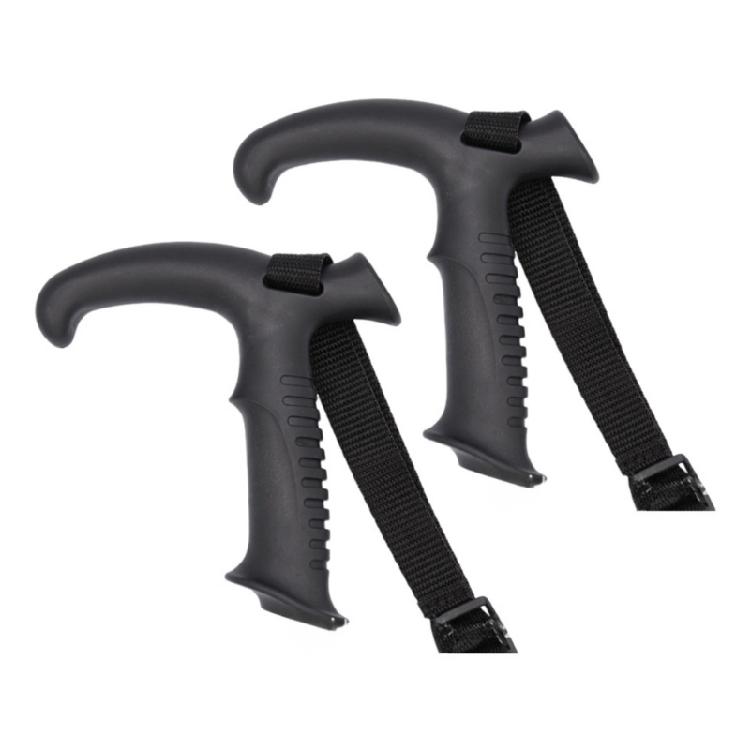 T Shape Hiking Poles Grip Shocked Absorbing Hiking Staff Handle Ergonomic Trekking Poles Handle Grip Replacement
