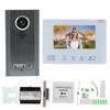 7in Direct Press Type Smart Video Door Phone Intercom System With Electric Strike for Villa House