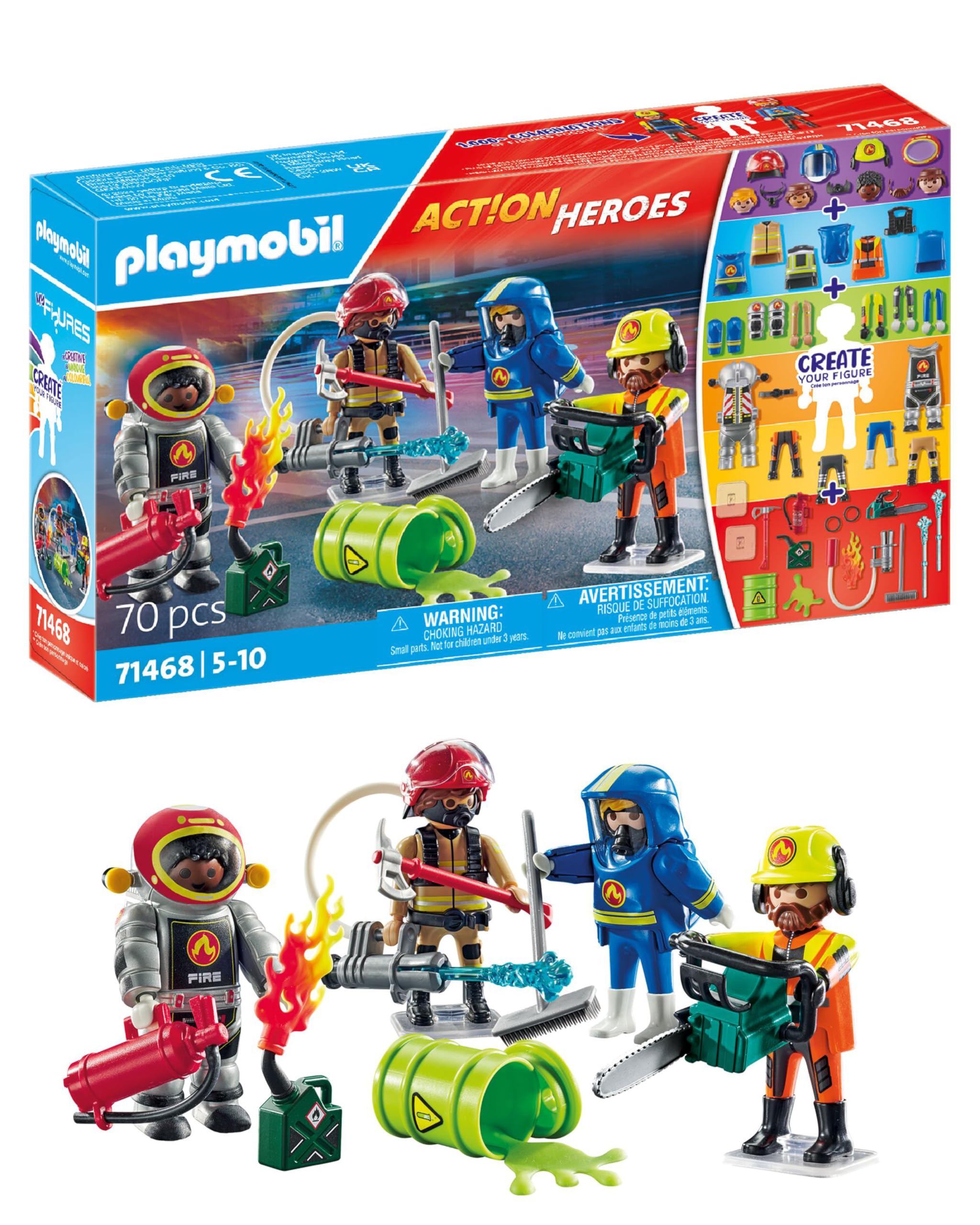 Playmobil Мои фигурки: Пожарная охрана