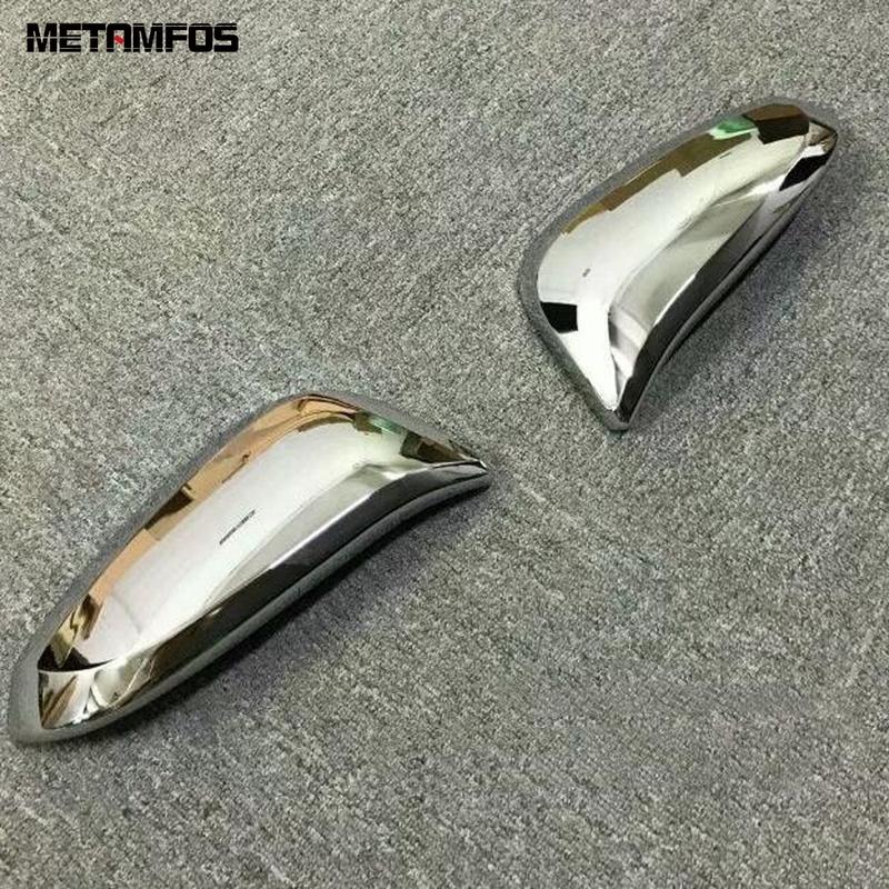 For Toyota Voxy Noah R80 2014- Chrome Rear View Side Door Mirror Cover Trim Protection Cap Accessories Car Styling