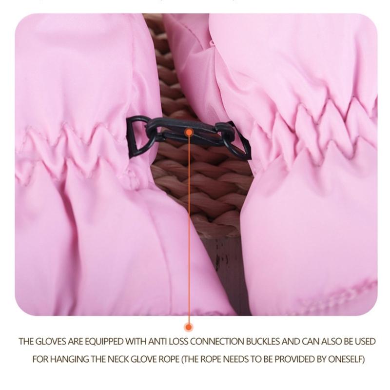 Kids Ski Gloves Comfortable & Stylish Gloves Warm & Durable Gloves Lightweight Perfect for Outdoor Activities in Winter