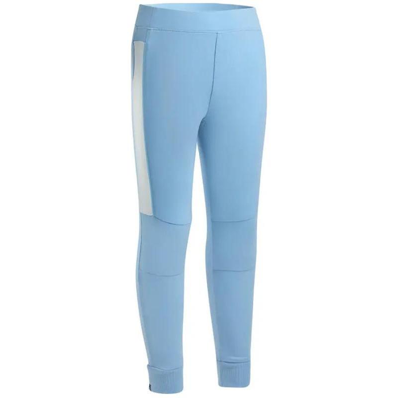 

Decathlon Kids Bottoms 500 Series Panelled Elasticated Comfortable Trousers Blue Kids 96-102 синий